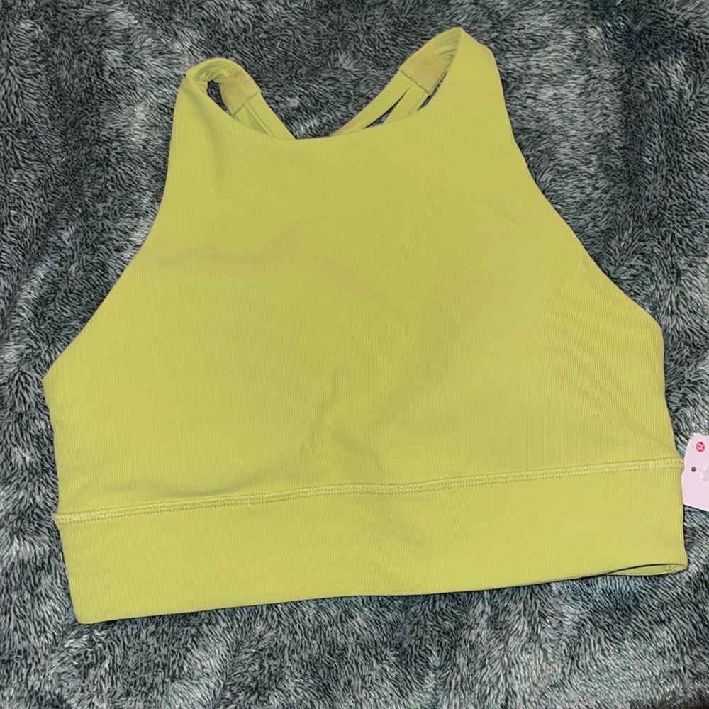 Lululemon high neck energy bra